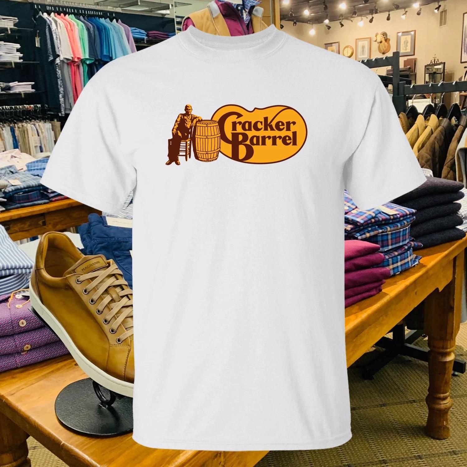 Cracker Barrel Restaurant logo funny T-Shirt Size S-5XL XXXXL