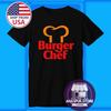 Burger Chef Restaurant Men's Black Size S-5XL
