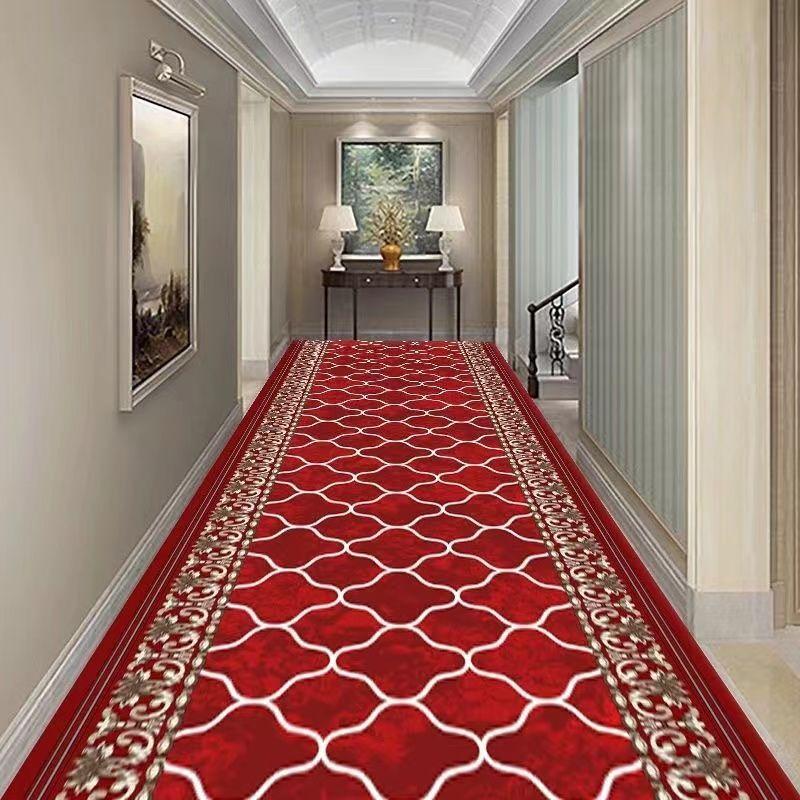 Corridor Carpet Long Hallway Area Rug Geometric Living Room Carpet Kitchen Aisle Mat Room Decoration Floor Mats