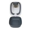 Cat Toilet Litter Box Fully Enclosed Splash Proof Odorless Hooded Cat Litter Pan with Lid for Cats