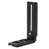 SLR Camera Quick Release Plate Vertical Horizontal L Bracket with 1/4 Screw and for Arca Port for Ro