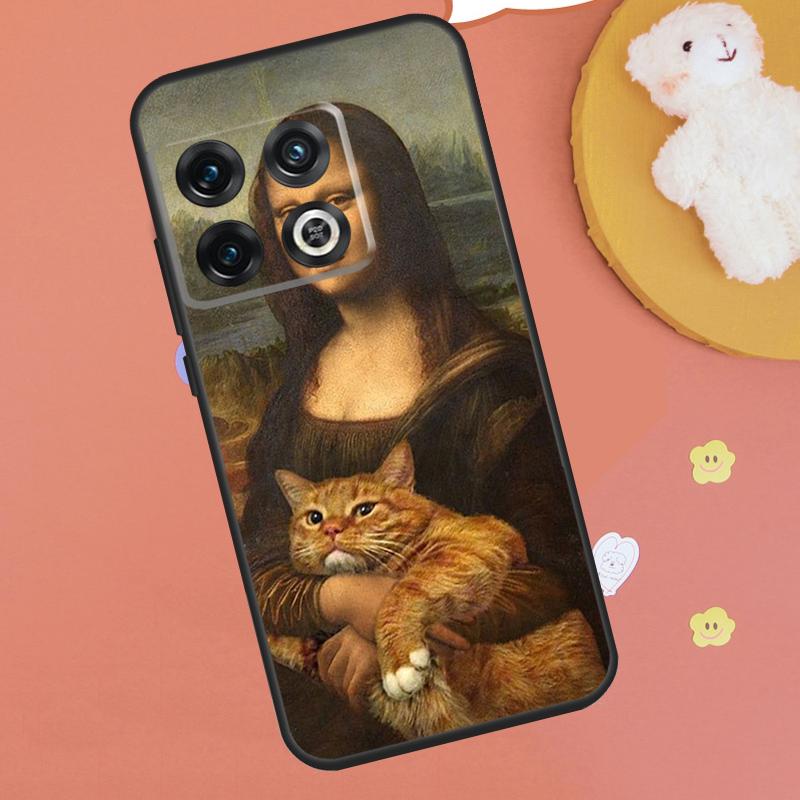 

Leonardo da Vinci Mona Lisa Art Case For OnePlus 13T 10T 8T 12R 13R 15 13 12 11 9 10 Pro Nord CE 5 2 3 4 Lite N20 N30 Funda OnePlus 9