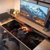 Supernatural Elements Large Size Mouse Pad Large Gaming Table Cushion Nonslip Laptop Tablet Big Mousepad Xxl Mat Mini Pc Playmat With Lock Edge
