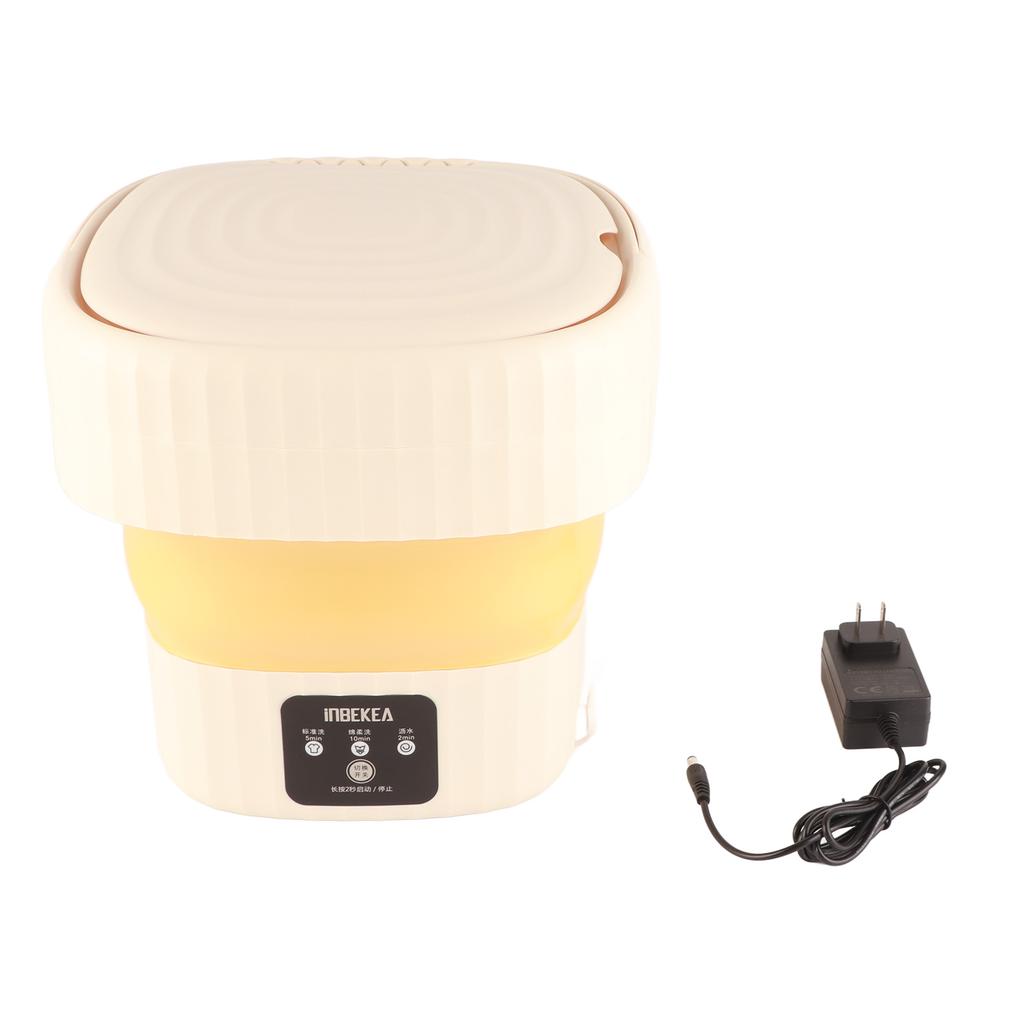 Foldable Mini Washing Machine 6L Portable Laundry Washer for Baby Clothes Underwear Socks RV Travel