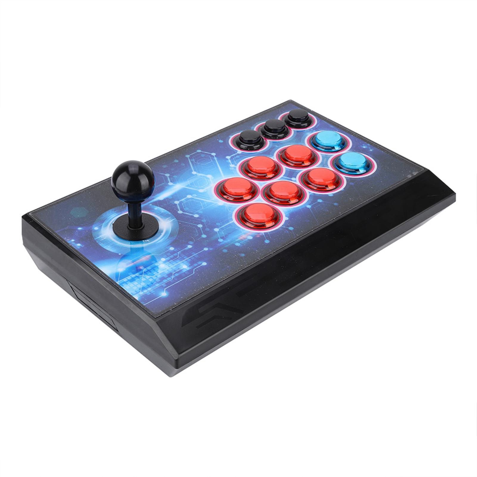 

Домашняя ретро 3D-игровая приставка Игровая консоль Аркадные боевые игры Машина для двух игроков US Plug