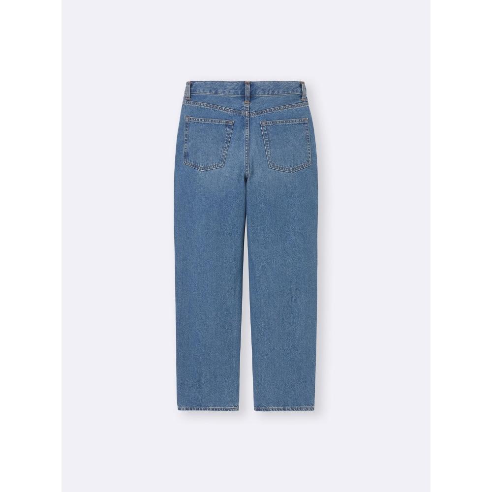 Gu By Uniqlo Straight Ankle Jeans+ec  Length 72.0cm 