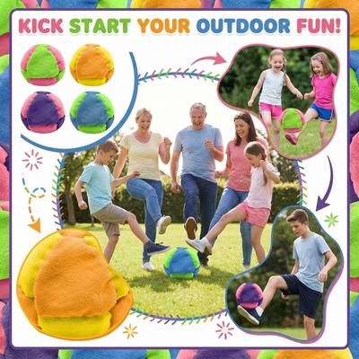 Outdoor Sports Ball for Adults Boys and Girls Soft Fabric Material Suitable for Recreational Activities and Exercise Use