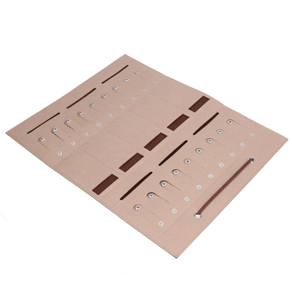 Zonnebril Opbergruimte Grote Capaciteit Duurzaam Draagbaar Eenvoudige Stijl Opvouwbaar Praktisch Lichtgewicht Hangende Organizer