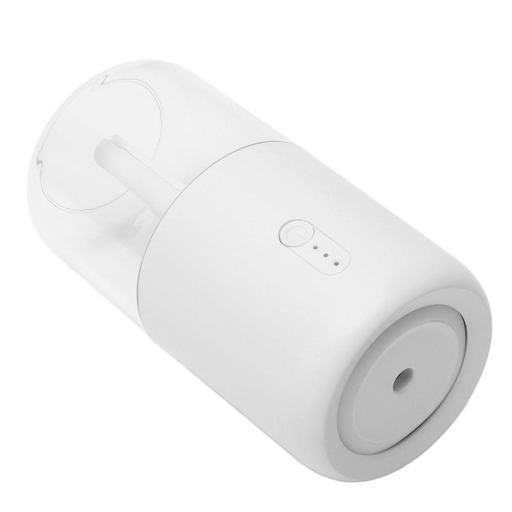 280ml Einzel-Sprüh-Luftbefeuchter Kleine Nebel-Funktion Leiser Betrieb mit Warmem Atmosphärenlicht für Auto Haus Büro Schreibtisch