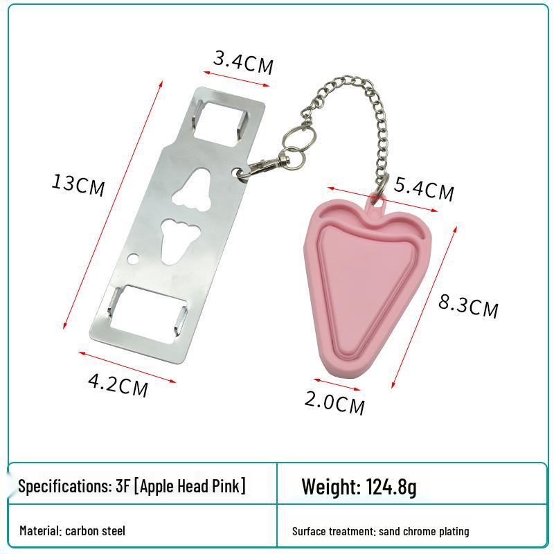 

Portable Double-Headed Anti-Theft Door Lock & Stopper