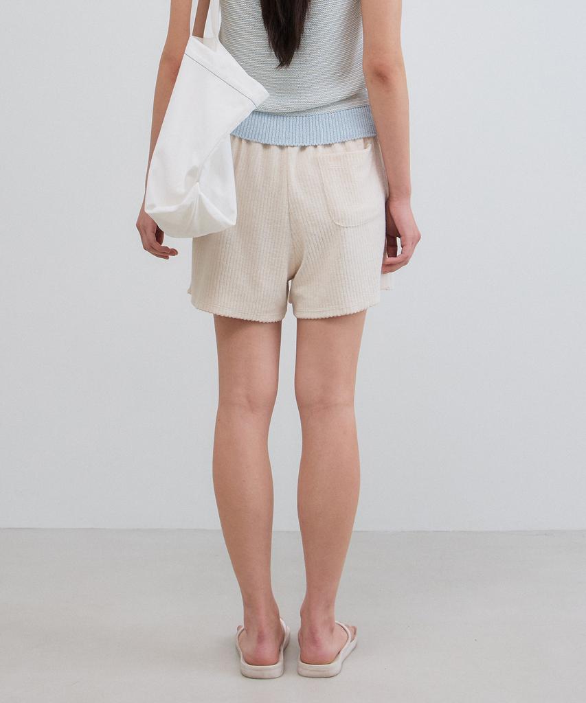Manggomaenipeullijeu Sotie Terry Shorts_Natural