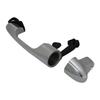 Front Right Exterior Door Handle for Fiat 500L 2014 2015 2016 2017 Chrome Finish Compatible with Original Equipment