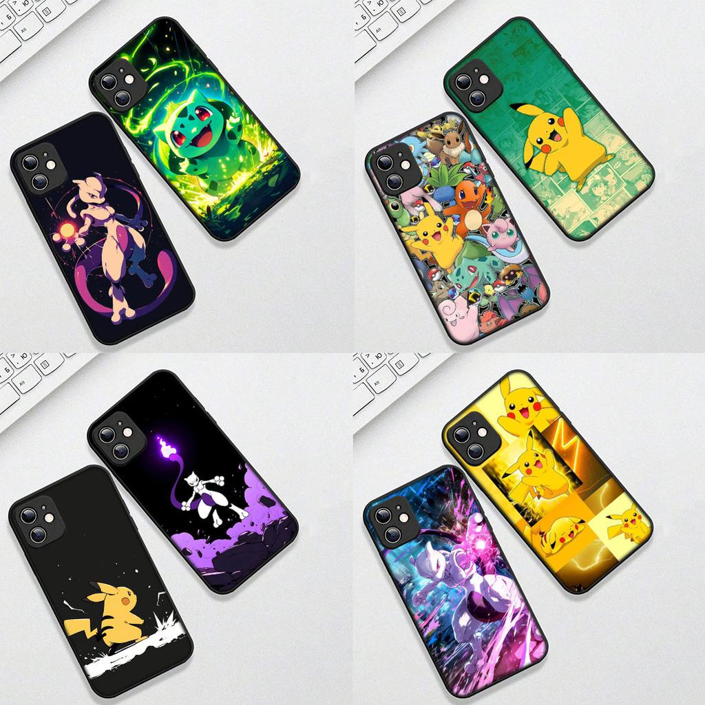 Cover for Xiaomi Redmi Note 13 14 Pro Plus ProPlus 14C 13C Pro+ 5G Casing Phone Case Mewtwo P-Pokemons Mew Two P-Pikachus