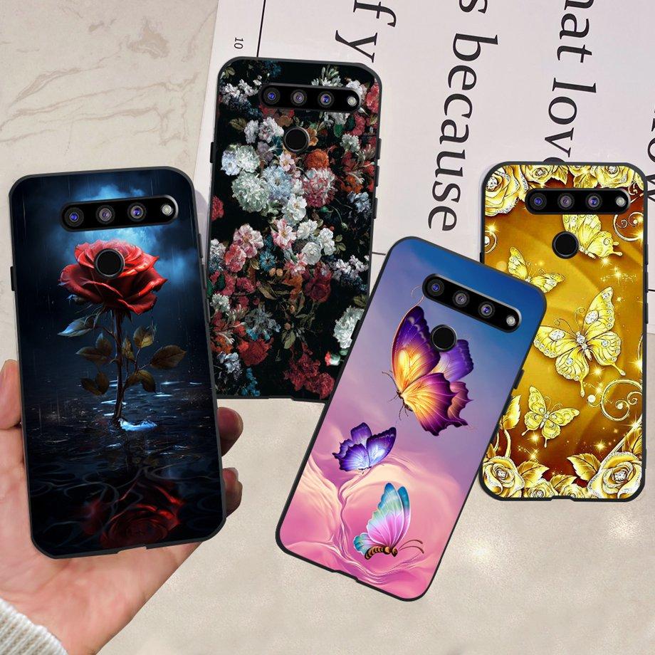 Für LG G8X ThinQ Hülle LG V50 ThinQ V50s ThinQ V50 Dual Screen Flüssigsilikon Bumper Coque Fundas Marmor Weltraummann Drache Capa