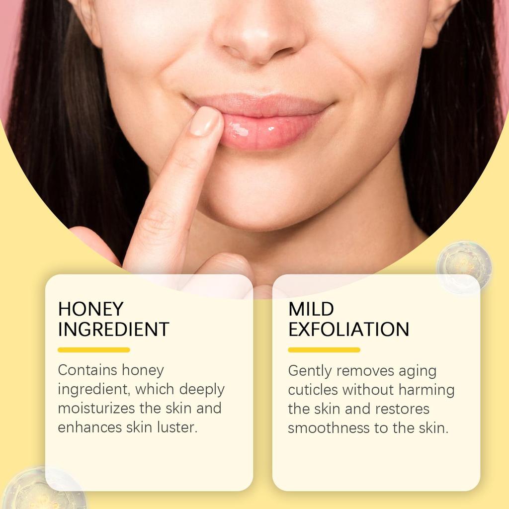 EELHOE Honey Series Moisturizing Exfoliating Set Cleansing Skin Gentle Exfoliation Nourishing Moisturizing Set