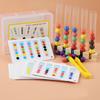 Children's Montessori Teaching Aids, Early Education Beads, Puzzle Toys, Focus Training, Early Education Enlightenment