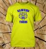Stranger Things Hawkins Tigers T Shirt Tv Show Tee Available In 12 Shirt Colours