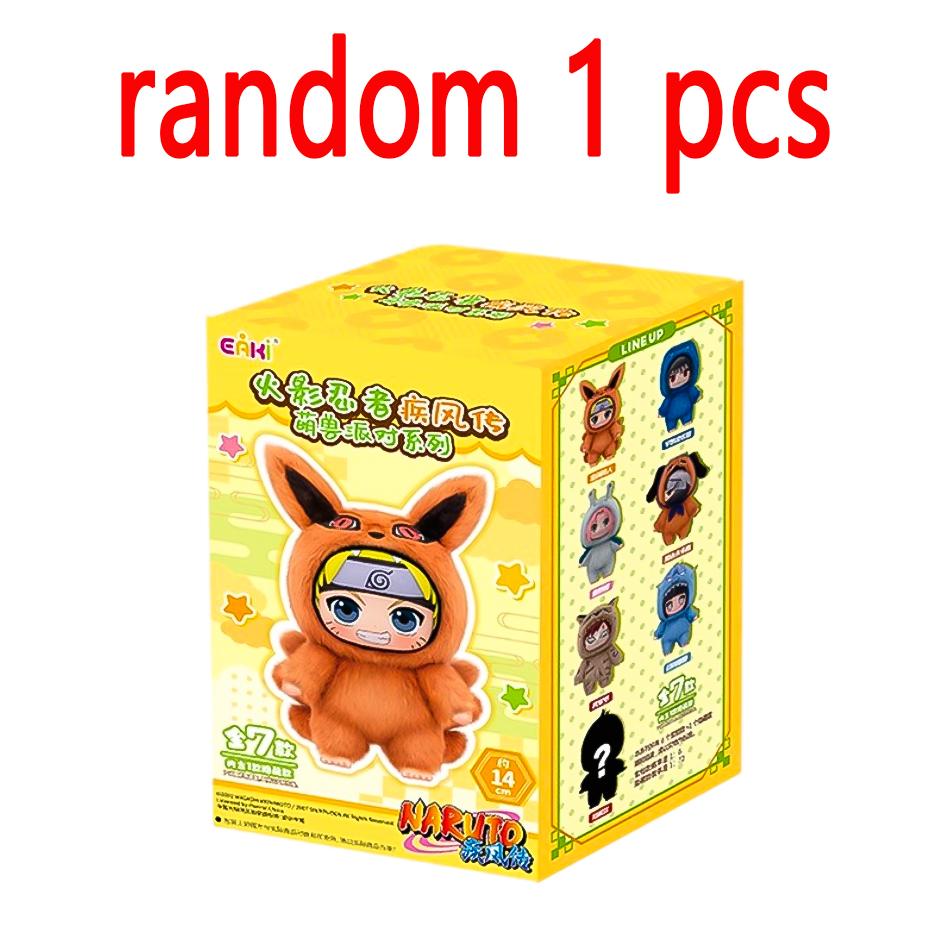 Naruto Blind Box Beast Party Serie Vinylfigur Plüschartige Textur Blind Box Halloween-/Weihnachtsgeschenke