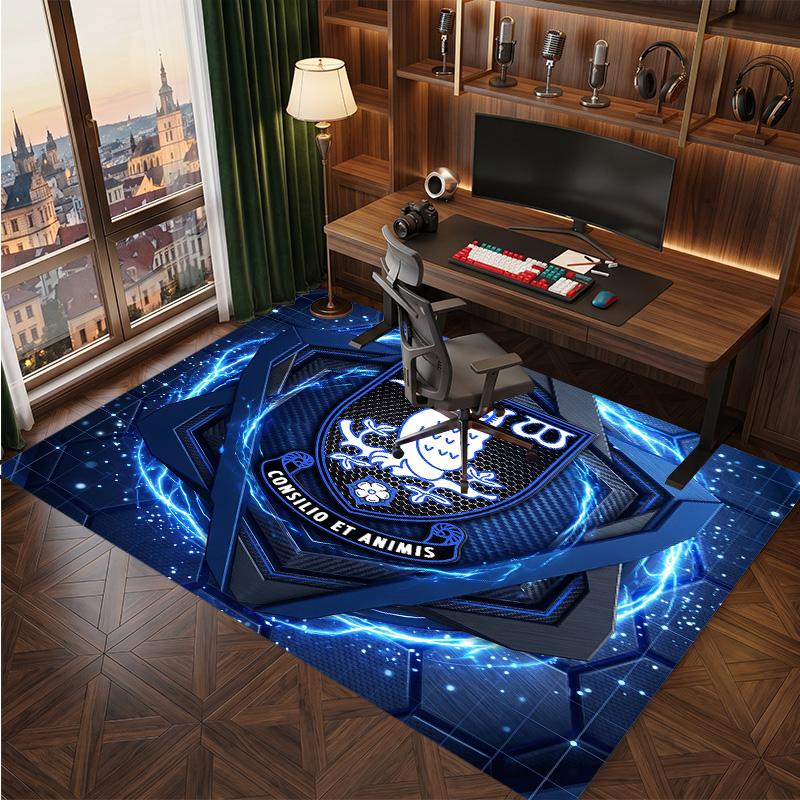 Tappeto in Cristallo di Velluto con Stampa del Sheffield Wednesday Football, Comodo Assorbente d'Acqua Antiscivolo per Pavimenti Interni