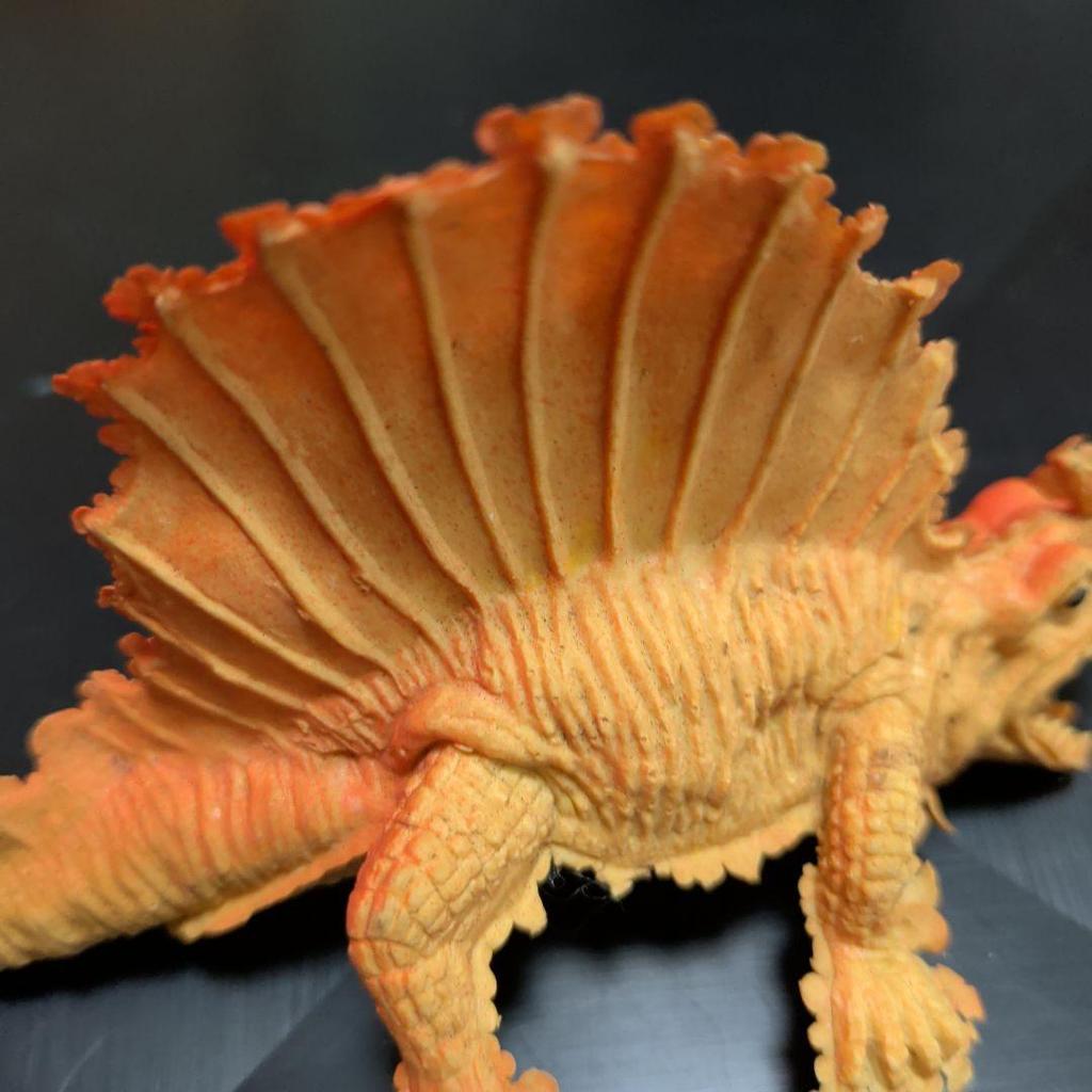 Used [At that time] Extremely rare Hong Kong made Dimetrodon large size over 15cm Chinasaurs