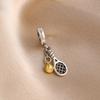 925 Silver Football Beads Roller Skates Baseball Golf Pendant Fit Original Bracelet Accessories DIY Jewelry Women Boxing Charms