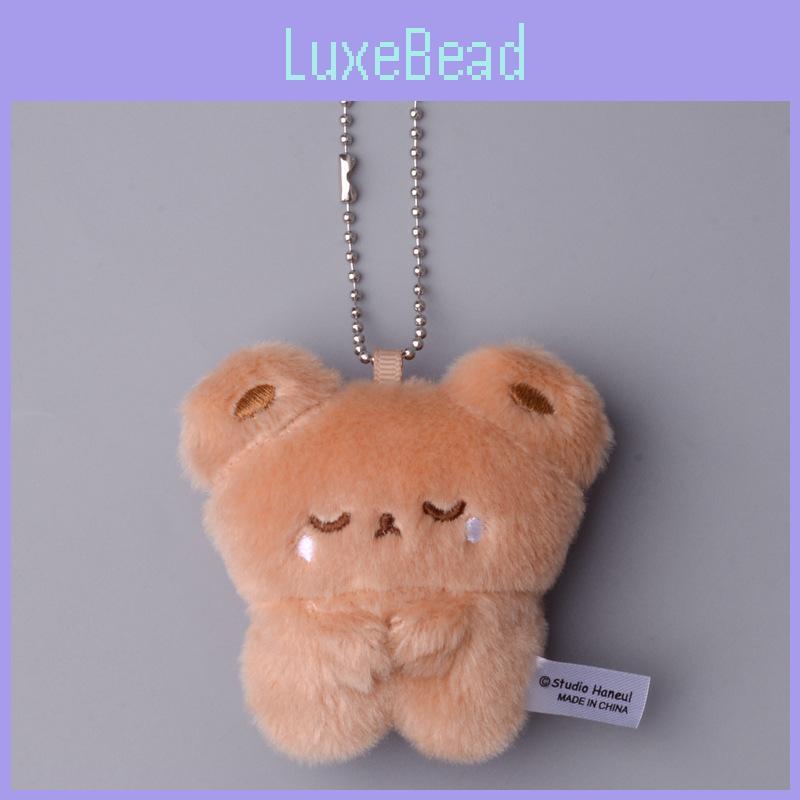 Rabbit Twisted Bear Egg Plush Doll Small Pendant Cartoon Keychain Animal