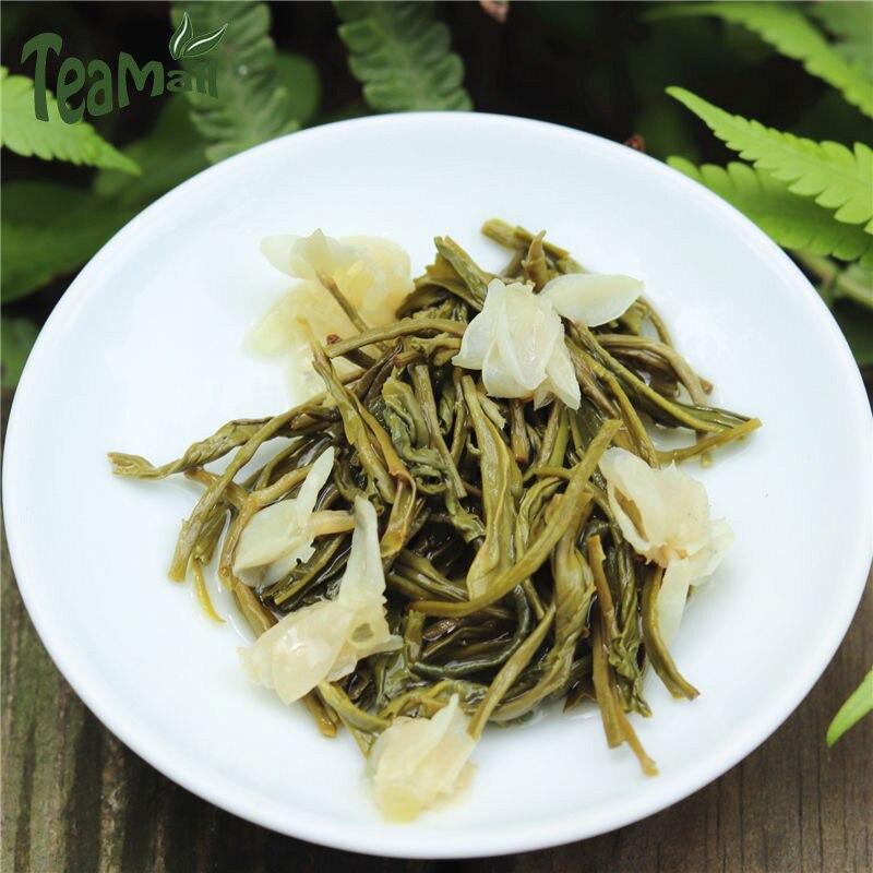 2023 Chinese Tea Jasmine Tea Mao Feng Luzhou Type Green Tea with Jasmine Floral Scent 250g