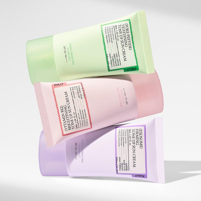 FULLY Pore Peptide Tightening Tone Up Sun Cream SPF 50+ PA++++ 50ml