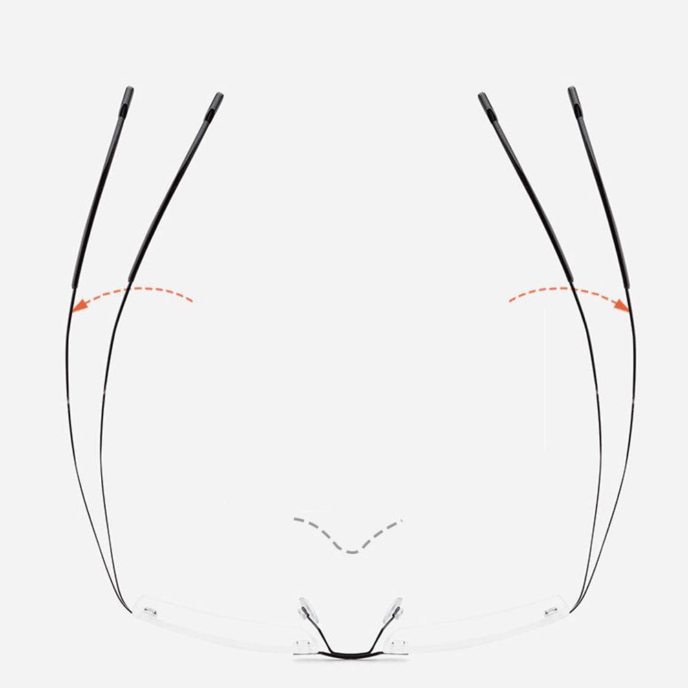 Classic Men's Frame Prescription Glasses Blue Light Male Reading Glasses Titanium Eyeglasse Frame Old Glasses Armacao Oculos