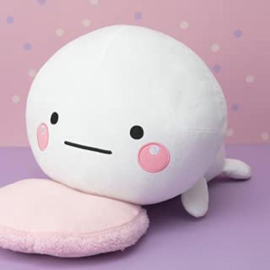 P&Z Shiromaru Reclining BIG Plush Toy