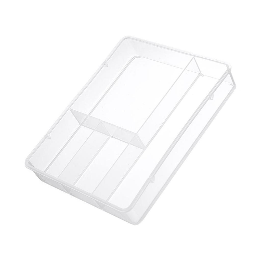 Desktop Organizer Box Drawer Divider Tray Desk Makeup Classification Storage Box for Bathroom Office Transparent