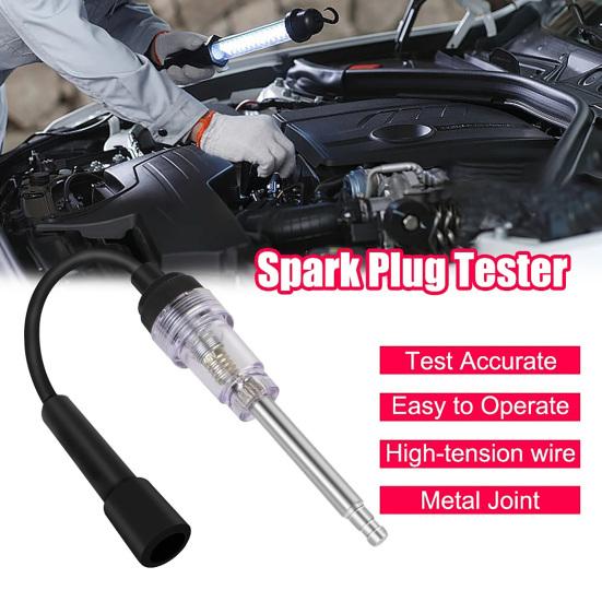 Circuit Test Pen Ignition Spark Tester for Engine Diagnostic Tool Quickly Detect Dirty Spark Plugs Defective Points Damaged Cables