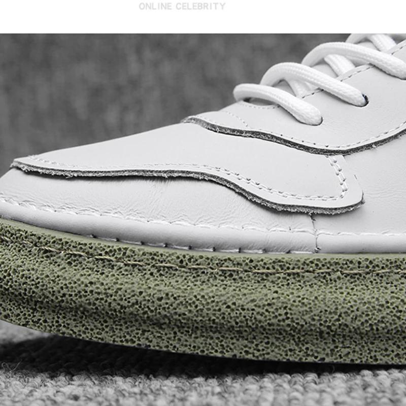 Casual Shoes for Men Comfortable Non-slip Men Sneakers Designer High Quality Leather Shoes Fashion Non-slip Men Vulcanized Shoes