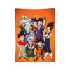 DBZ Goku Odyssey Fleece Throw Blankets Cartoon Blankets for Sofa Outdoor Lightweight Quilt,