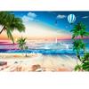 3d Beach Wall Murals Coconut Trees Wallpaper Beach Sea Birds Sailboat Murals Living Room Bedroom Wall Paper