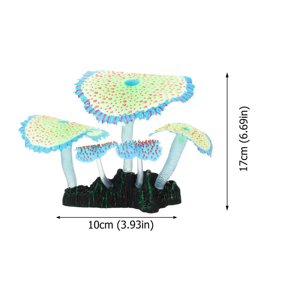 Aquarium Fake Coral Fish Tank Artificial Plant Decor Natural Style Aquatic Plant Adornment Aquarium Decor Fish Tank Decorations