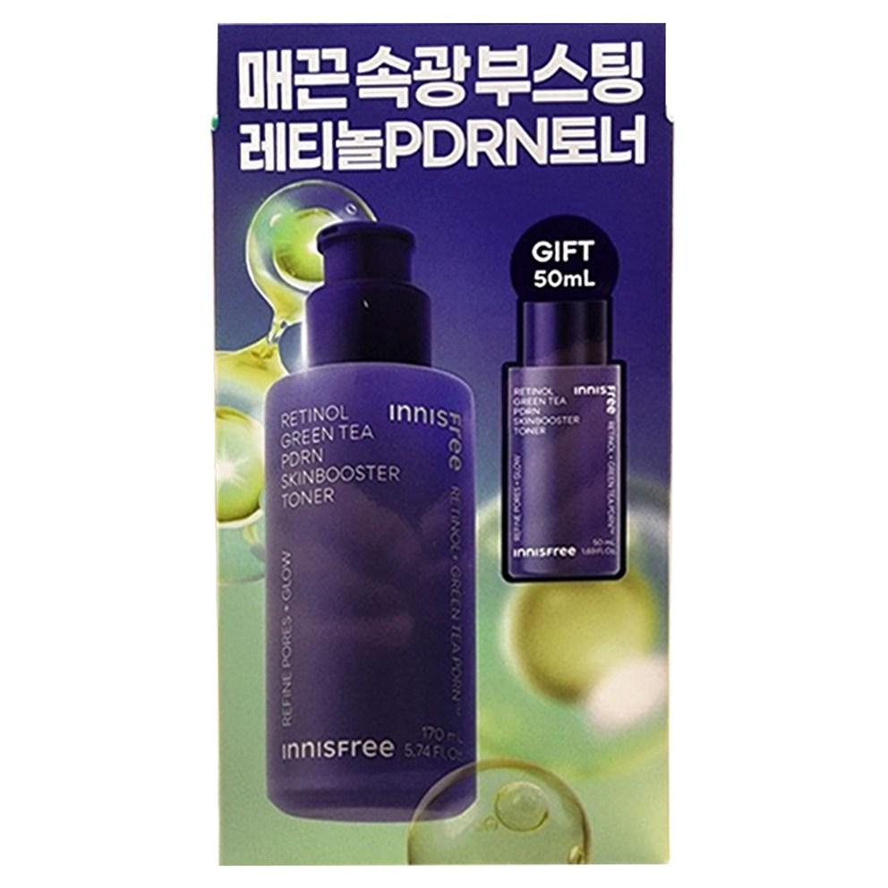 

Innisfree Retinol Green Tea PDRN Skin Booster Toner 170ml+50ml