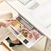 Invisible Under Desk Drawer Plastic Pencil Tray Durable Stationery Organizer  Bedroom