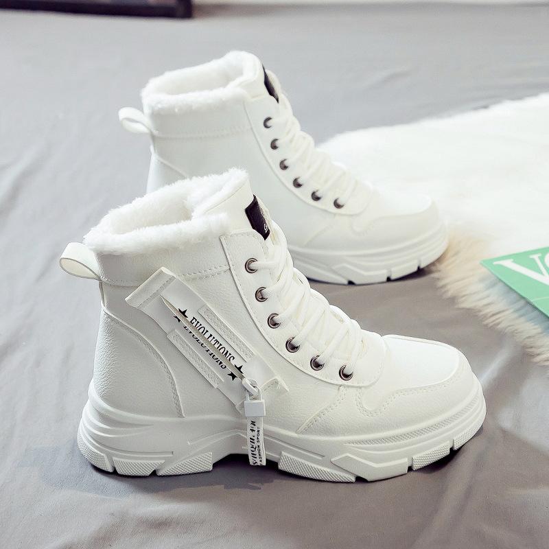 Fashion Winter Snow Boots for Women 2025 New Casual High-top Shoes Warm Sneakers Platform Comfortable Ankle Boots Women Shoes for Women