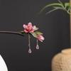 New Chinese Style Tassel Lotus Flower Hair Sticks for Women Wooden Hairpin Niche Design Handmade Ancient Style Hairpin