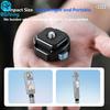 Quick-Release Base 1/4 Inch Screw Panoramic Camera Mount with Secure Locking for DJI Insta360 Action Camera Tripod Gimbal