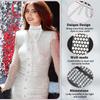 Glitzer-Strass-Halsbinde, Langes Kristall-Schmales Schal für Damen