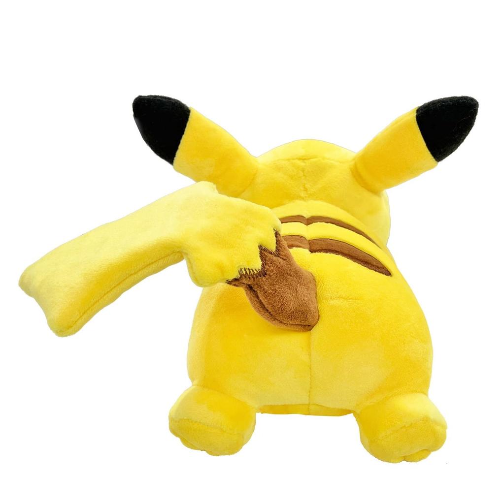 Ensky Pokemon Pikachu Fluffy Pillow PC Mouse Cushion W200 X H120 X D165mm Made of Polyester Approx.