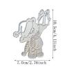 Metal Cutting Dies Bear Gift Box Card Embossing DIY Photo Album Template Mold