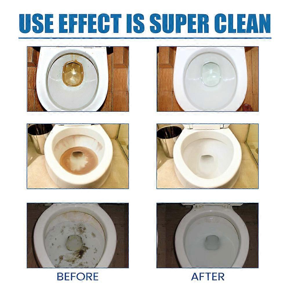 2Pcs Splash Foam Toilet Cleaner Toilet Cleaning Foam Toilet Cleaner Foaming Powder
