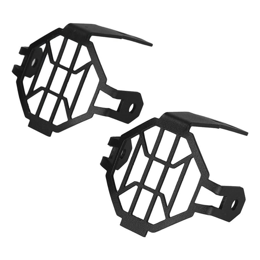 Black Fog Lights Cover Accessories For BMW R1200GS ADV F800GS LED Fog Lamp Cover