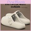 Boken Dotted Slide Sandals For Women Eva Thick Sole Nonslip Comfortable Summer Wear