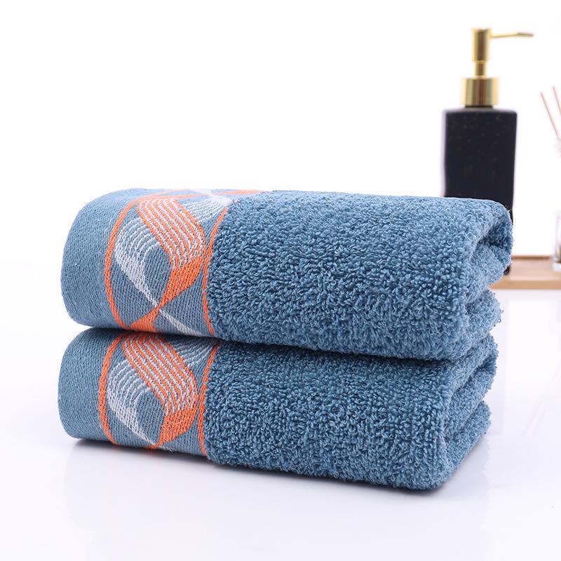 Cotton Absorbent Threaded Towel Embroidered Labor Gift Towel