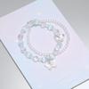 Mori Style Mermaid Crystal Bracelet - Sweet, Versatile Design for Women, Students, and Best Friends.