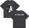 Vintage Washed Dani Martín 25th Anniversary Tour Pop Rock Printed Cotton T-shirt Men Women Tee Summer Casual Fashion Clothing Tops Streetwear